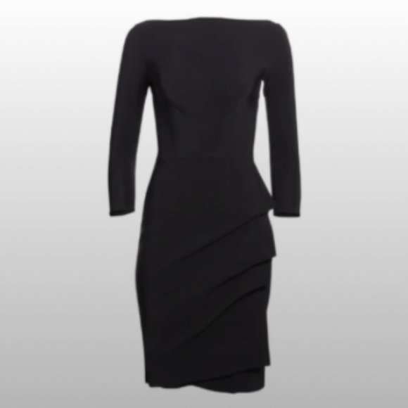 Chiara Boni La Petite Robe Cassandre Wrap-Effect Boatneck Dress - Picture 15 of 15